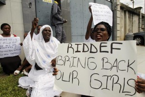 Campaigners ask the government to bring back the abducted girls