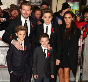 The Beckham family