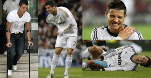 Ronaldo - injury problems