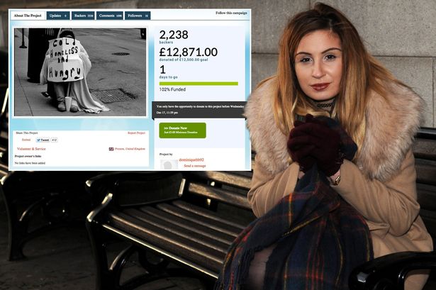 Student raises £13,000 for homeless man who offered his last £3