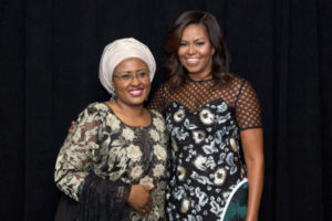 First Ladies, Mrs Aisha Buhari and Mischelle Obama
