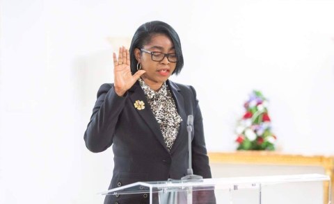 Rose Raponda,  Gabon’s first female Prime Minister