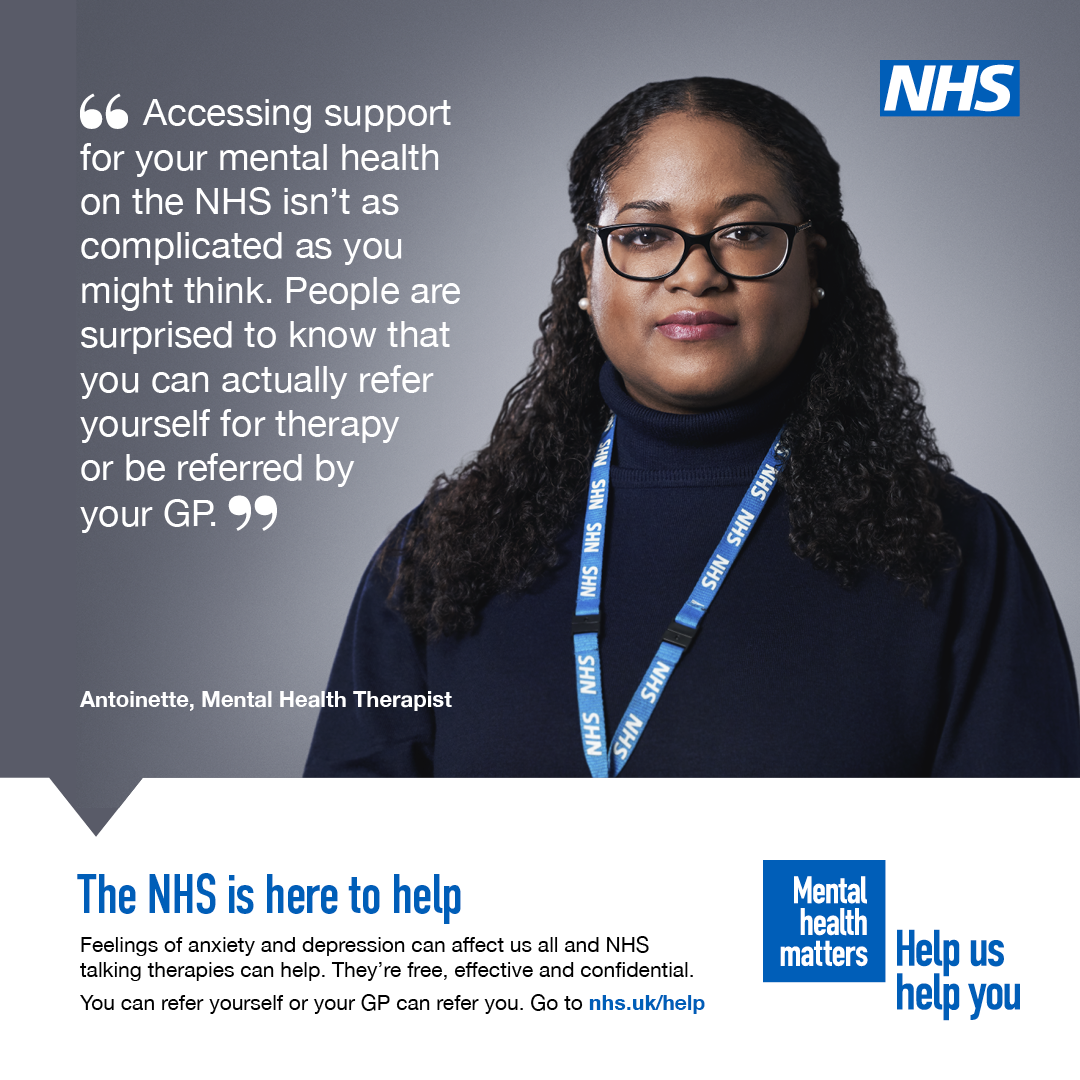 New campaign encourages Black Africans and Caribbeans experiencing mental health problems to try NHS talking therapies