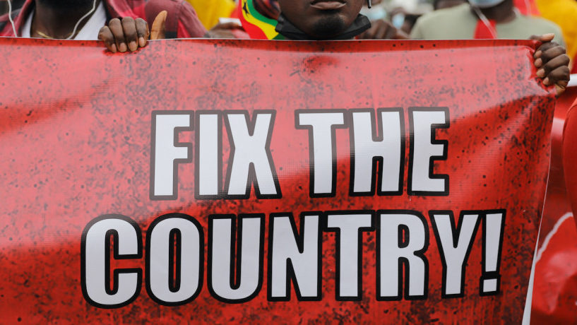Ghanaians hit the streets with #FixTheCountry protest